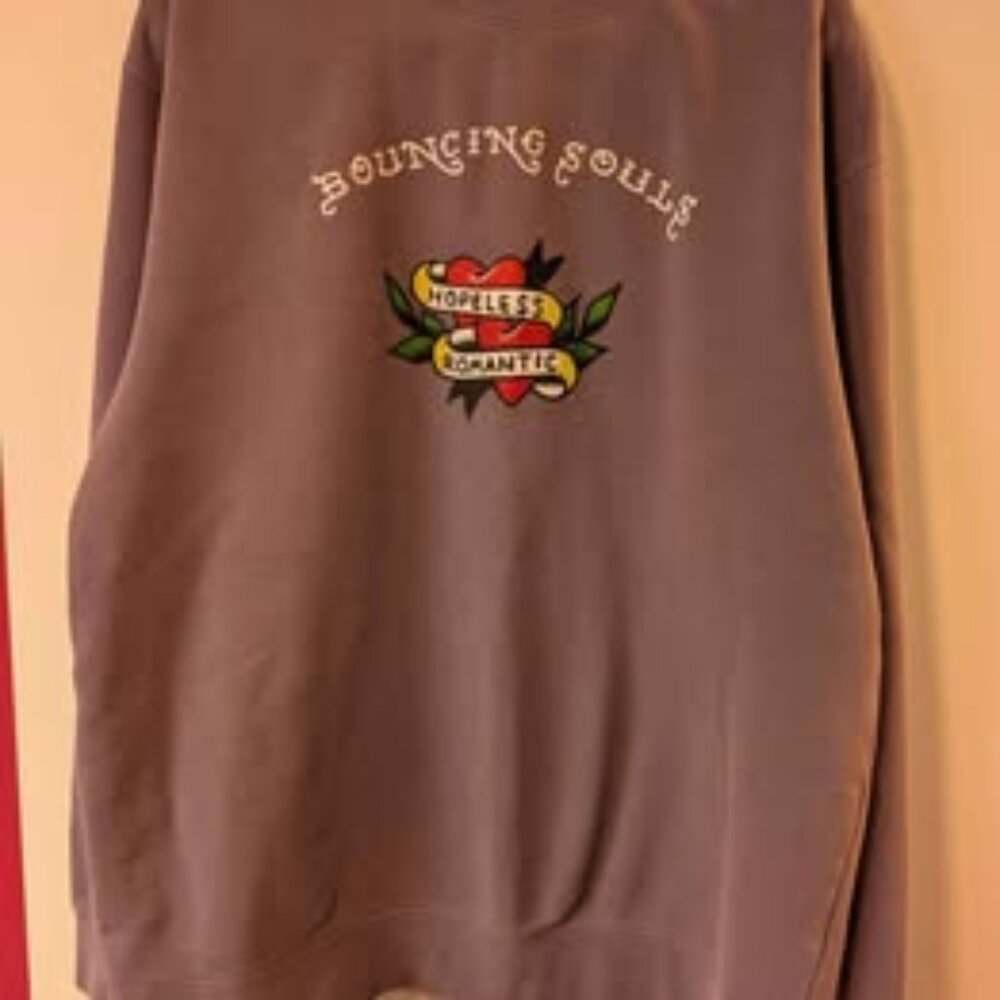XL Bouncing Souls Hopeless Romantic Sweatshirt